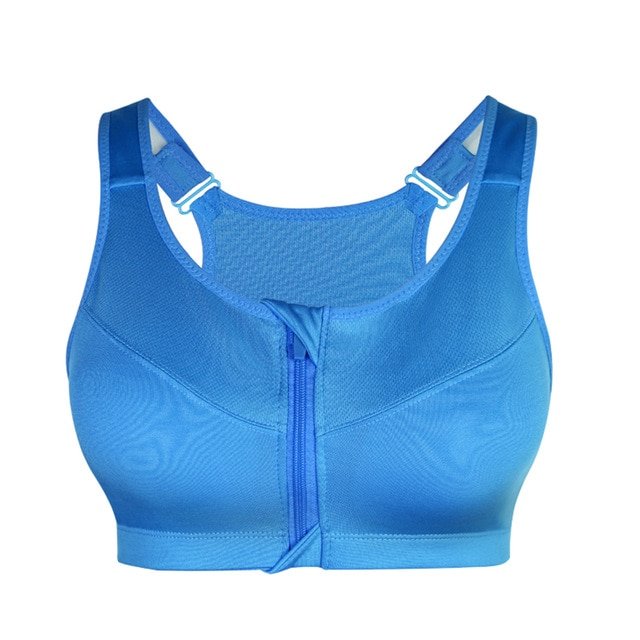 YHshop Seamless Sports Bra Women Zipper Sports Bras, Padded Wirefree  Shockproof Gym Fitness Bras, Athletic Running Vest Tops Sports Bras for  Women (Color : Flesh, Size : X-Large) : Buy Online at