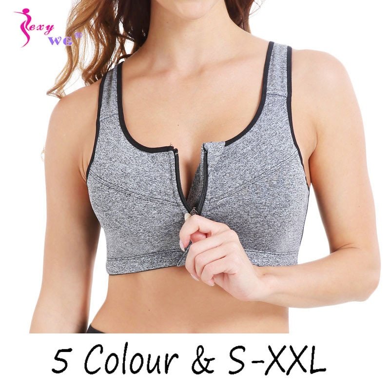 Set Sports Bras Hot Women High Intensity Fitness Push Up Underwear  Shockproof Breathable Gym Athletic Running Yoga Top Plus Size 4XL From  Lzqlp, $15.65